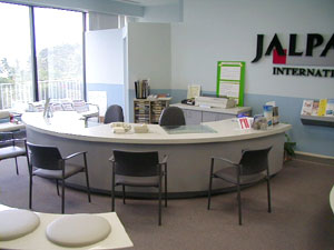 Reception Counter @ JPI Lounge